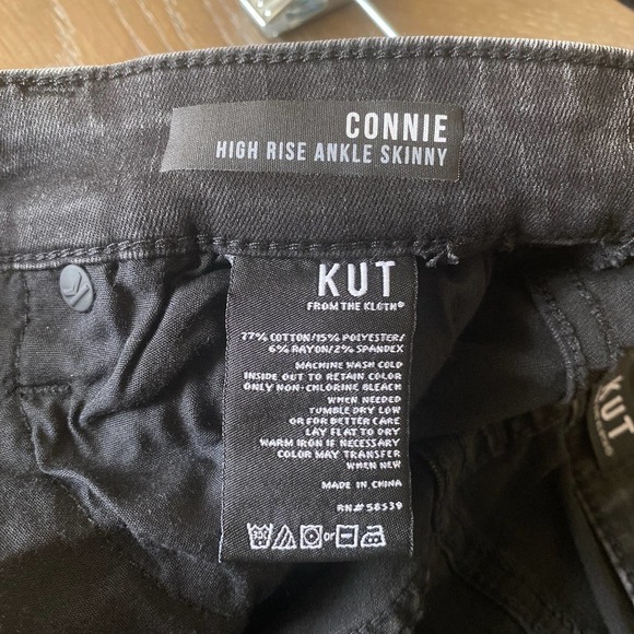 NWT KUT FROM THE KLOTH Connie High Rise Skinny Ankle Jeans, FF0626 - Picture 9 of 14